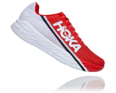 Hoka Rocket X All Gender Moški Tekaški Čevlji Rdeča / Črna SI-578043E